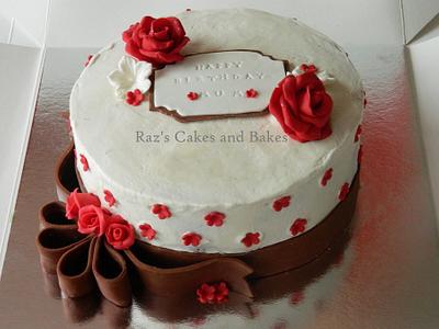 Happy Birthday Mum :) xx - Cake by RazsCakes