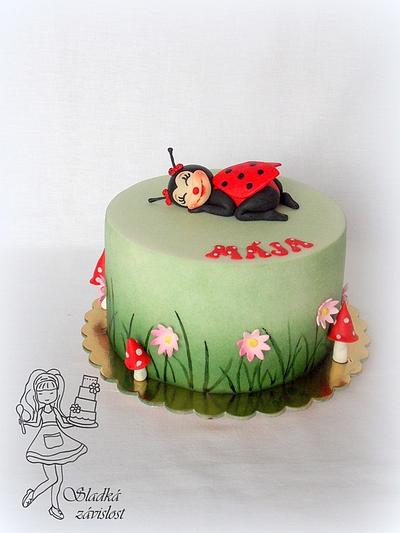 Sleeping ladybird - Cake by Sladká závislost