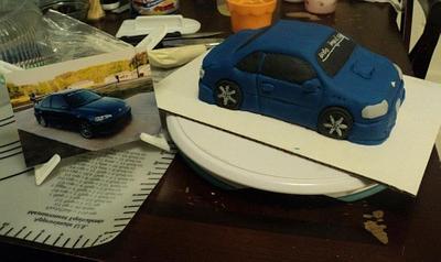 My brothers car - Cake by Norma Fernandez