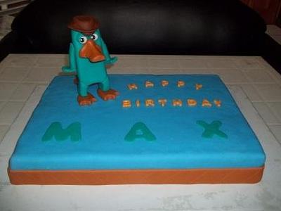Perry the Platypus - Cake by N&N Cakes (Rodette De La O)