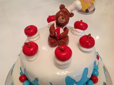 Teddy cake - Cake by Malika