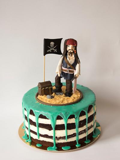 Jack Sparrow - Cake by Tortilnica