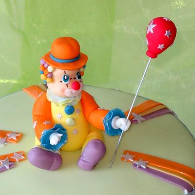 Clown in Circus - Cake by Eva Kralova