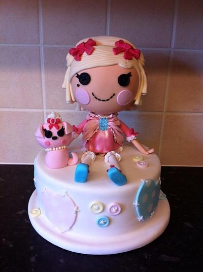 lalaloopsy cake - Cake by Rock and Roses cake co. 