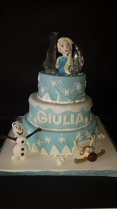 Frozen!!! - Cake by Leonita
