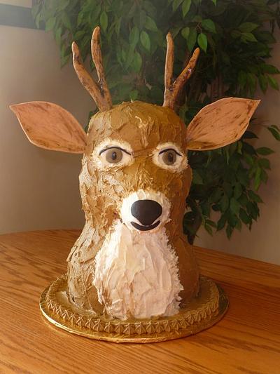 Deer cake - Cake by Marcia Hardaker