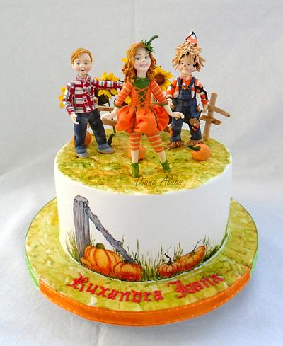 Miss Pumpkin - Cake by  Diana Aluaş