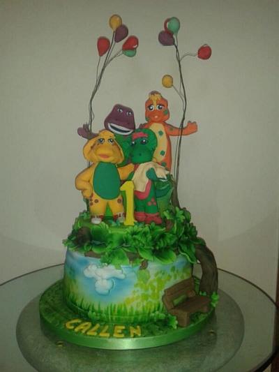 Barney and Friends - Cake by Cake Towers