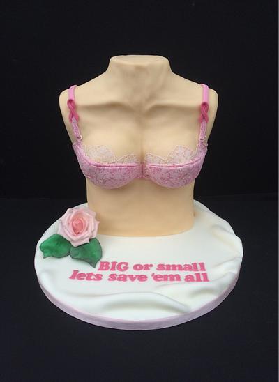 Go Pink - Collaboration for Breast Cancer Awareness - Cake by Blossom Dream Cakes - Angela Morris