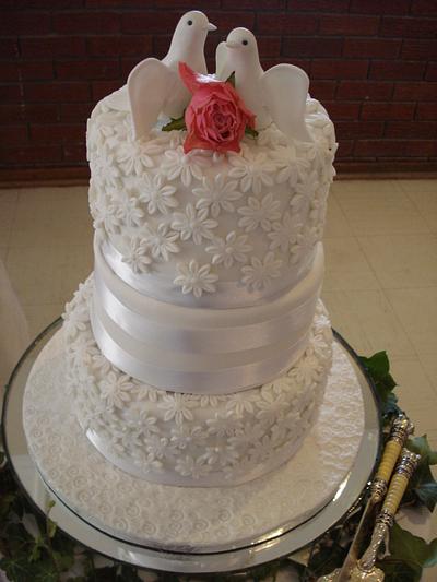 Wedding cake for Nikita & Dawood - Cake by Catering with Elegance