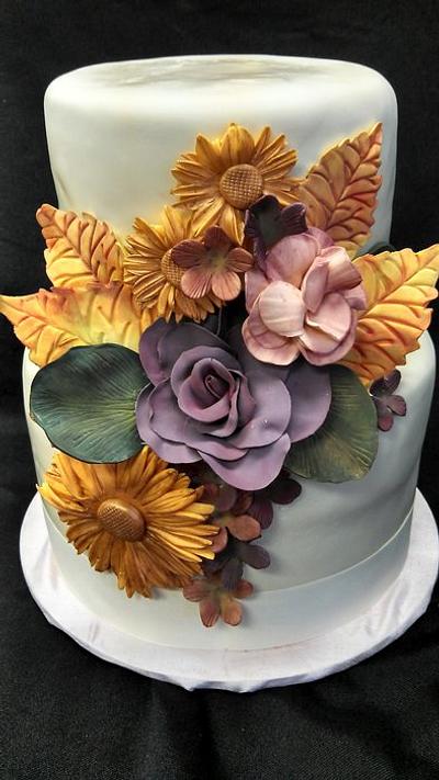 Fall Foliage - Cake by Elyse Rosati