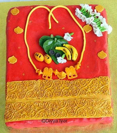 Indian Saree cake  - Cake by Divya iyer