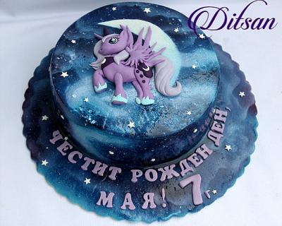 Pony for Maya - Cake by Ditsan