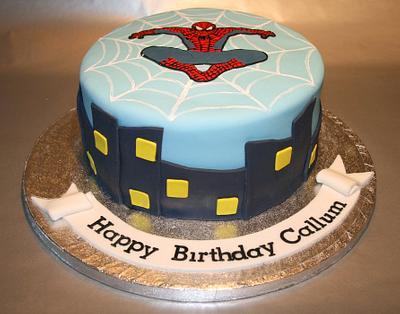 Spiderman Cake - Cake by Rachel White