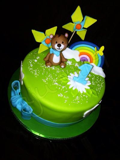 The Bear for 1st Birthday - Cake by ajusa119