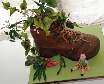 Boot Cake - Cake by Calli Creations