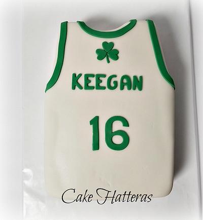 16th Birthday for a Celtics Fan - Cake by Donna Tokazowski- Cake Hatteras, Martinsburg WV
