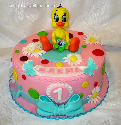 Tweety bird cake - Cake by Svetlana Hristova