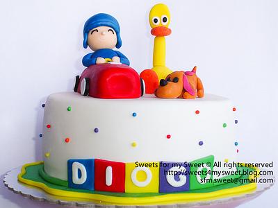 Pocoyo and friends - Cake by Sweets For My Sweet