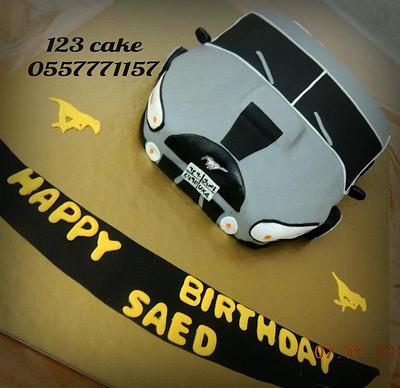 car cake - Cake by Hiyam Smady