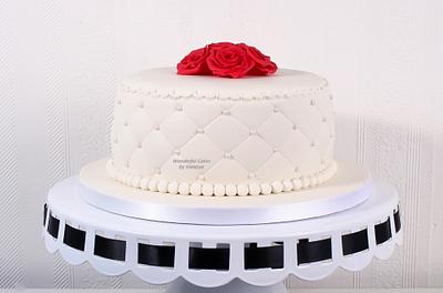 Small wedding cake - Cake by Vanessa