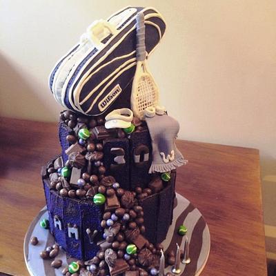 Tennis Cake - Cake by Lauren