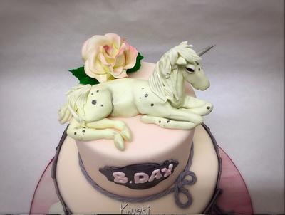 Unicorni topper cake - Cake by Donatella Bussacchetti