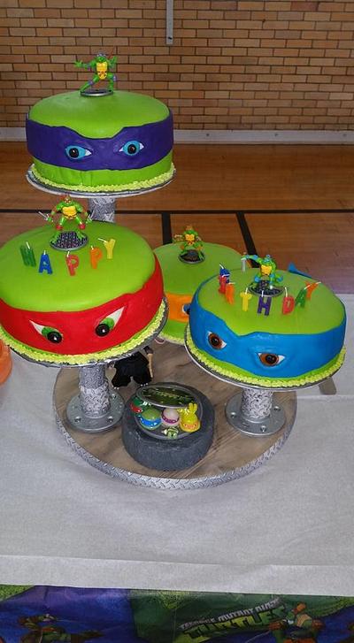 TMNT Birthday Cake - Cake by grandmaB