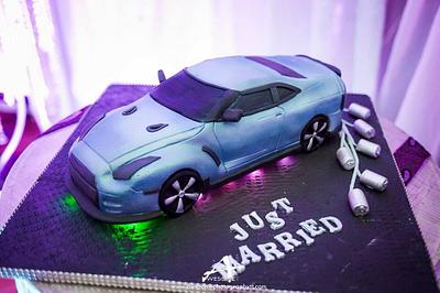Skyline car cake  - Cake by MsTreatz