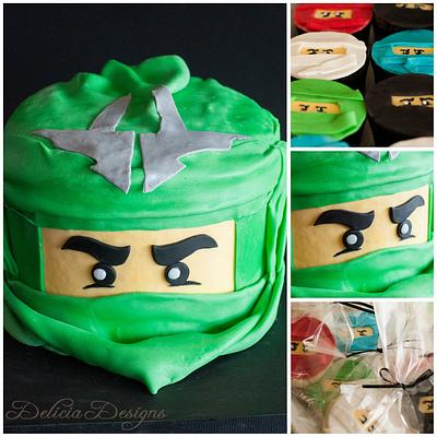 Lego Ninjago - Cake by Delicia Designs