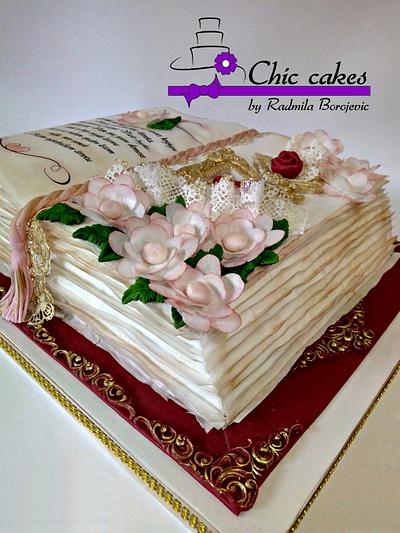 Book cake - Cake by Radmila