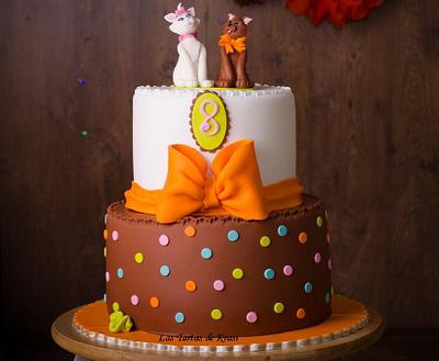 birthday aristocats cake - Cake by Cake boutique by Krasimira Novacheva