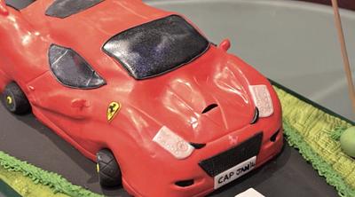 Ferrari Cake - Cake by Daisy Brydon Creations