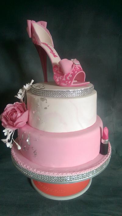 Sugar Shoe Cake - Cake by MySugarFairyCakes