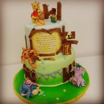 Winnie the pooh  - Cake by Sabrina Adamo 
