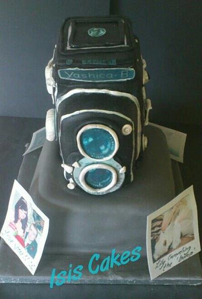My first camera cake for the hubby!  - Cake by Sue