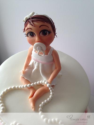 the purity of baptism... - Cake by simple cakes - Mara Paredes