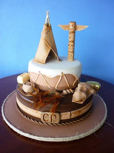 WILD WEST CAKE - Cake by Paul Delaney of Delaneys cakes