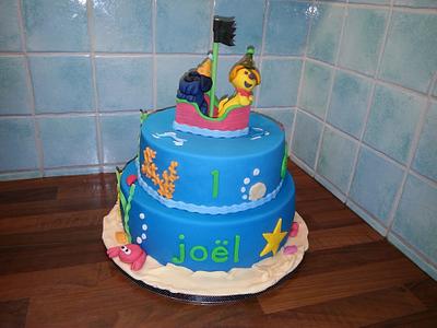 woezel and pip at see - Cake by CakesBySusanne