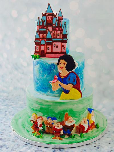 Royal icing version of Snow White :) - Cake by Prachi Dhabaldeb