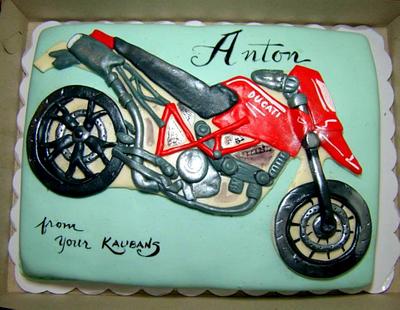 Ducati Rider - Cake by Mucchio di Bella