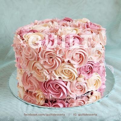 Rosette Buttercream - Cake by Guilt Desserts