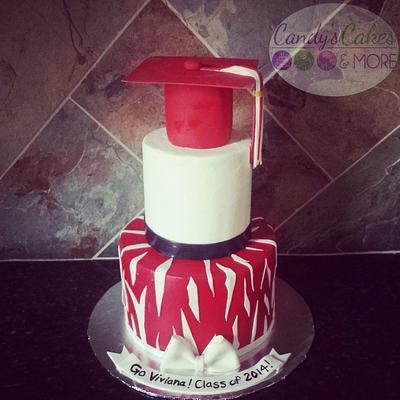 graduation - Cake by candyscakesandmore