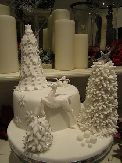 A White Christmas - Cake by Josiekins