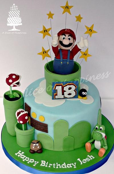 Mario Cake - Cake by Angela - A Slice of Happiness