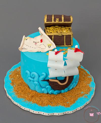 Pirate cake - Cake by Dorsita