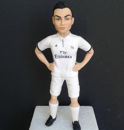 Real Madrid football player - Cake by lynne_glass