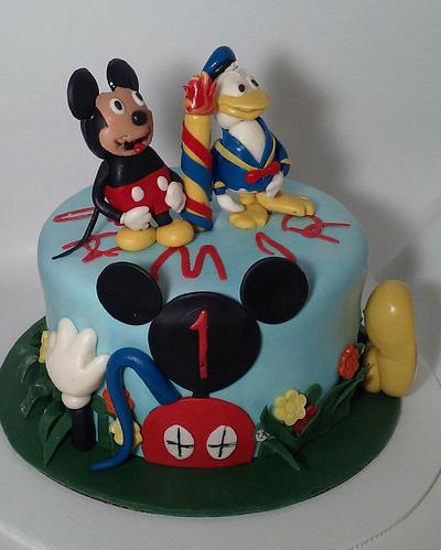 Mickey Mouse Clubhouse Cake - Cake by givethemcake