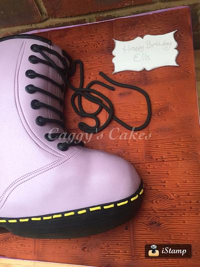 Doc marten boot - Cake by Caggy