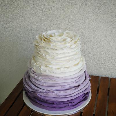 Shades of purple - Cake by nef_cake_deco